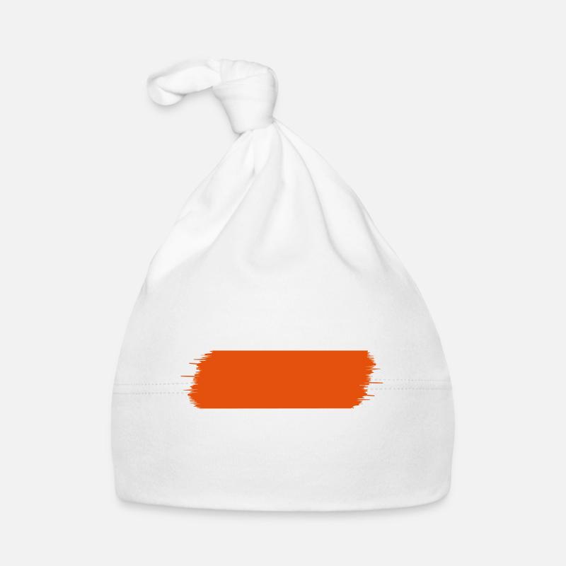 Klecks | | de marqueurs chrabel | zone effilochée Bonnet bio Bébé