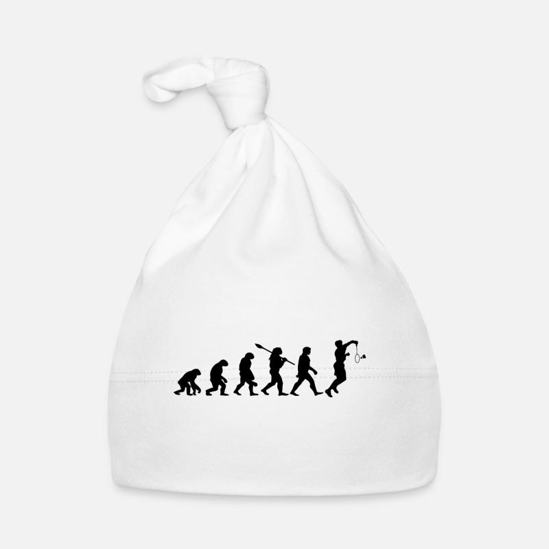 Badminton Evolution Badminton Player Organic Baby Cap