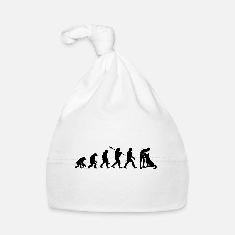 Evolution Lustiger Belgischer Schäferhund Malinois Baby Bio-Mütze