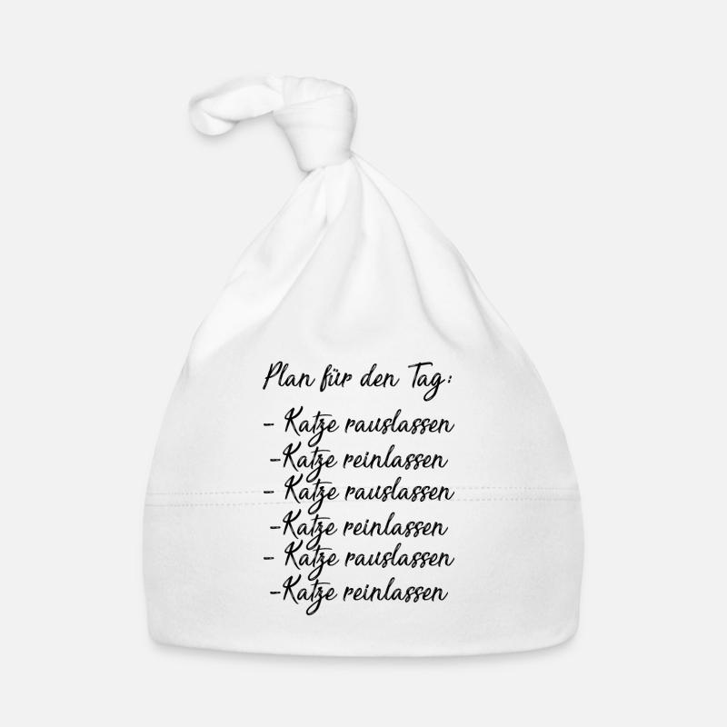 Les amoureux des chats Bonnet bio Bébé