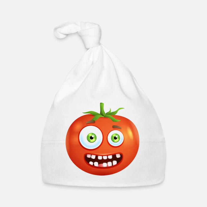 tomate gemüse013 Baby Bio-Mütze