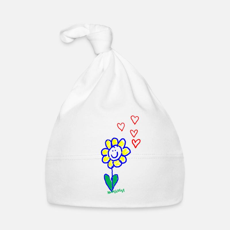 Joyeuse fleur Bonnet bio Bébé