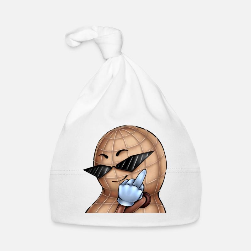 Mittelfinger Nuss Baby Bio-Mütze
