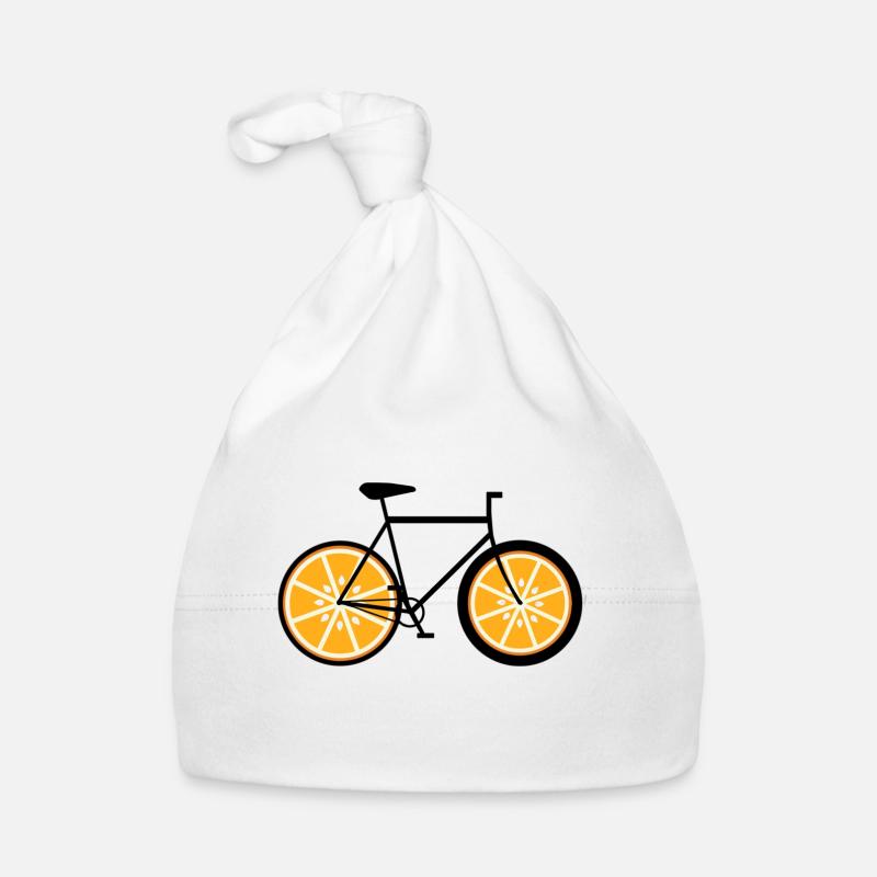 Vélo orange - vélo, vélo, vélo de route, fixie Bonnet bio Bébé
