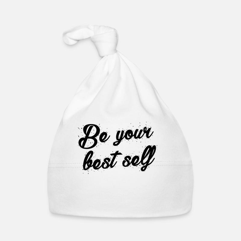 Motivation Statement Spruch Sprueche Baby Bio-Mütze