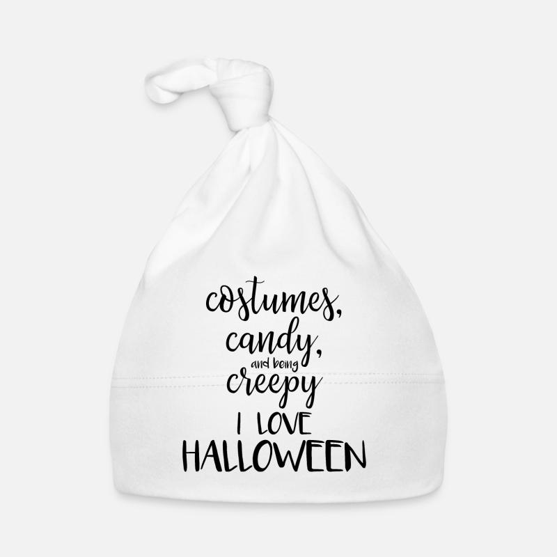 Jeg elsker Halloween Økologisk babys lue