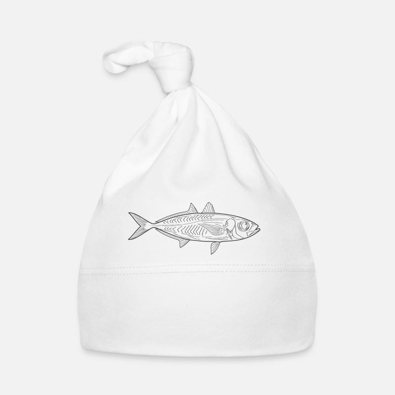 fish Organic Baby Cap