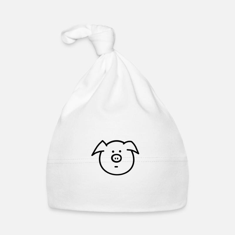 Cochon cochon Bonnet bio Bébé