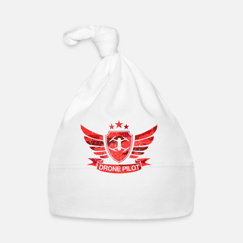 Quadcopter Multicopter FPV Drone Pilote Cadeau Bonnet bio Bébé