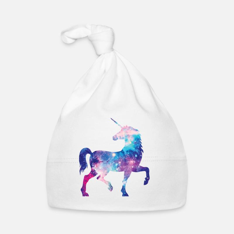 Galaxy licorne Bonnet bio Bébé