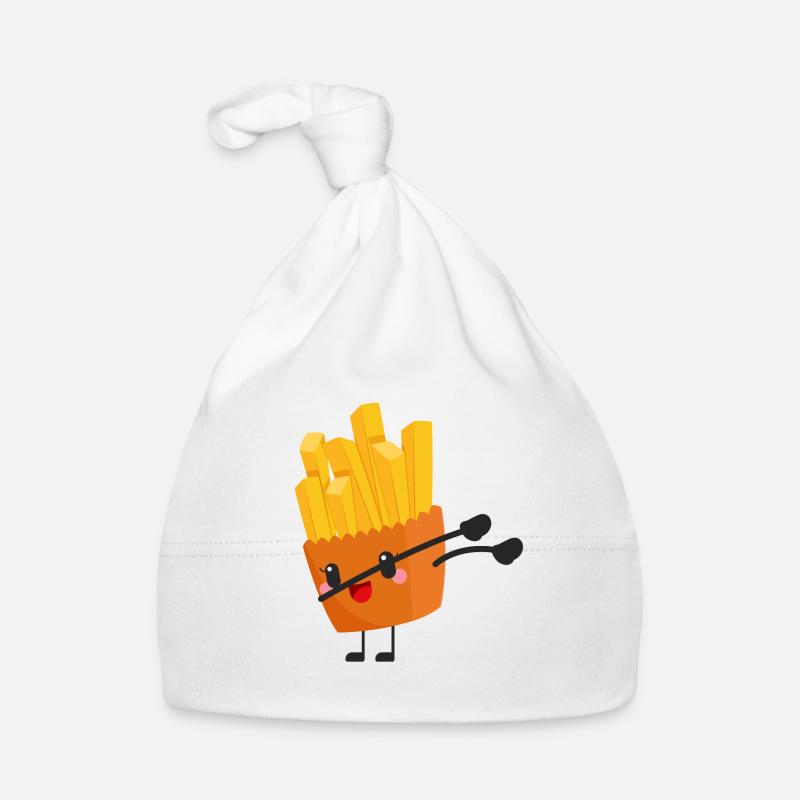 Dabbing Frites - Cadeau idée Bonnet bio Bébé