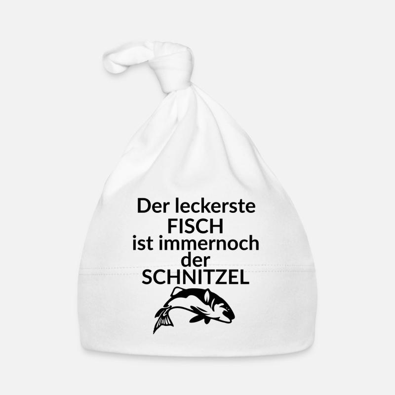 Schnitzel-Fisch Baby Bio-Mütze