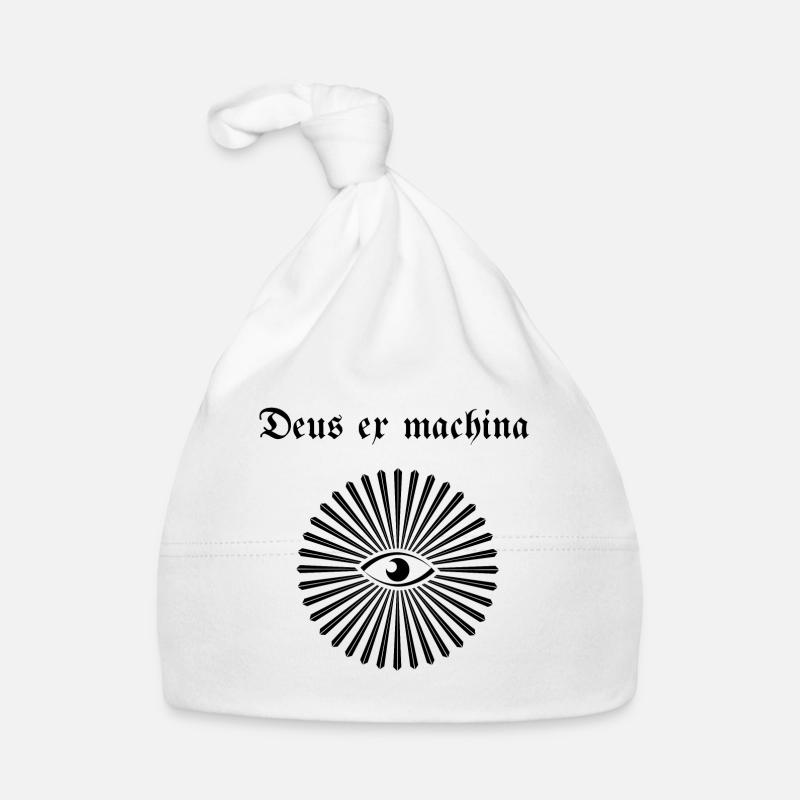 Deus ex machina eye Organic Baby Cap