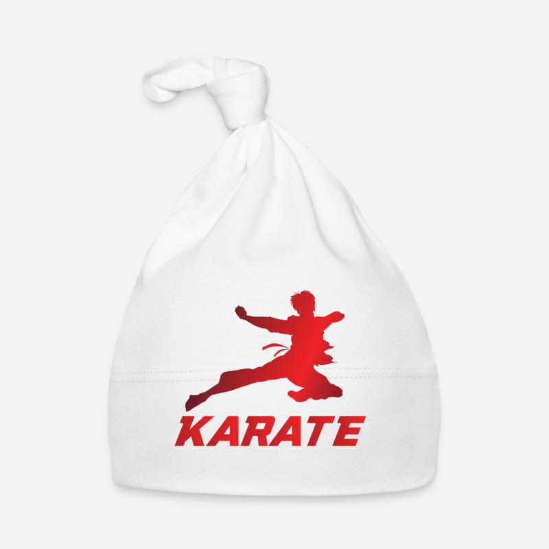 Cadeau de sport d'arts martiaux Bonnet bio Bébé