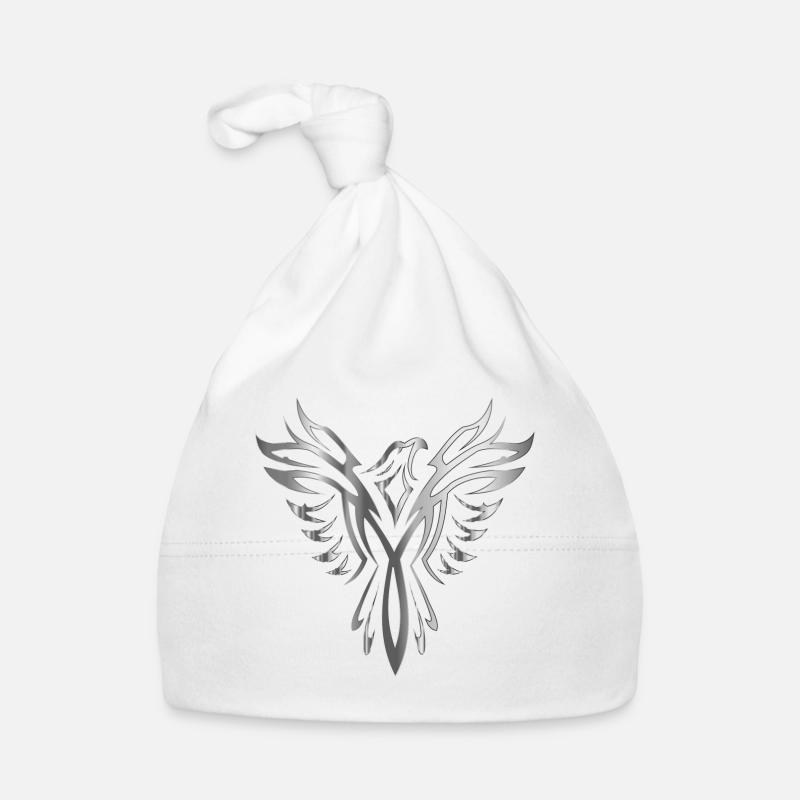 Phoenix d'argento Cappellino ecologico per neonato