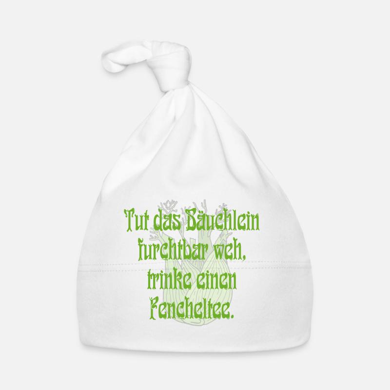 fennel tea Organic Baby Cap