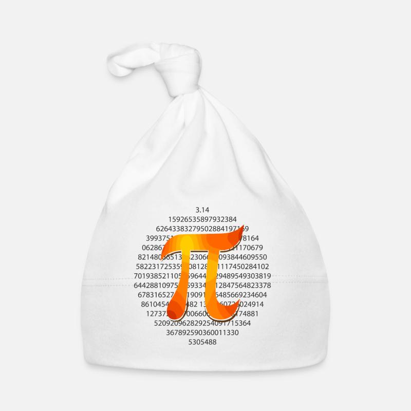 Math Symbols Pi Kreis π 3.14 - Geschenkidee Baby Bio-Mütze