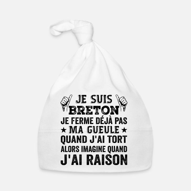 I'm Breton Organic Baby Cap