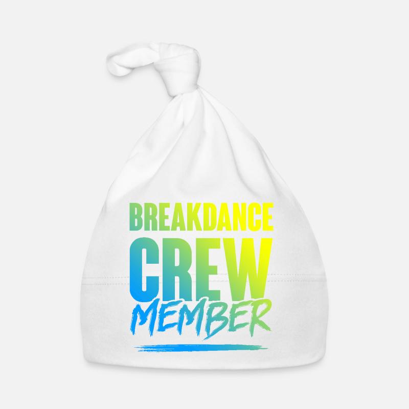 Équipe de breakdance Bonnet bio Bébé