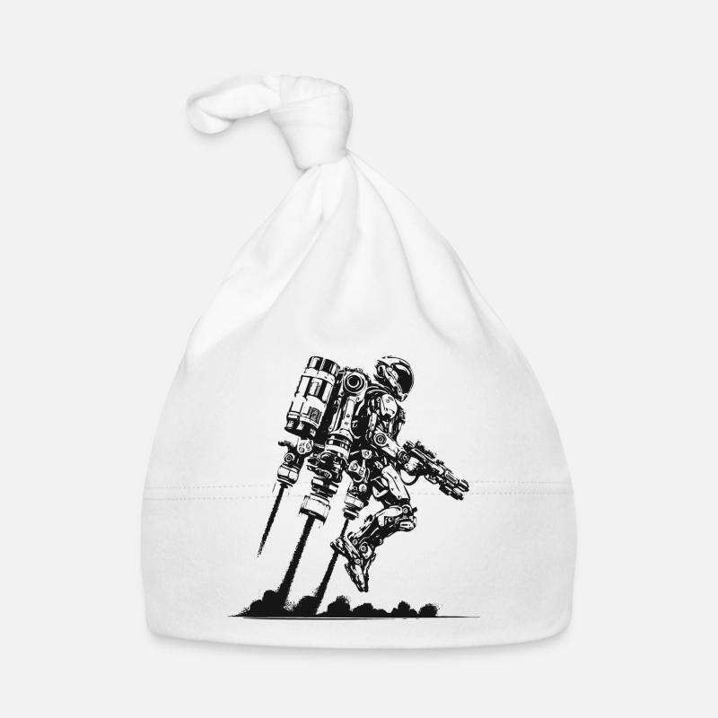 Jetpack de science-fiction – L’avenir nous appelle ! Bonnet bio Bébé