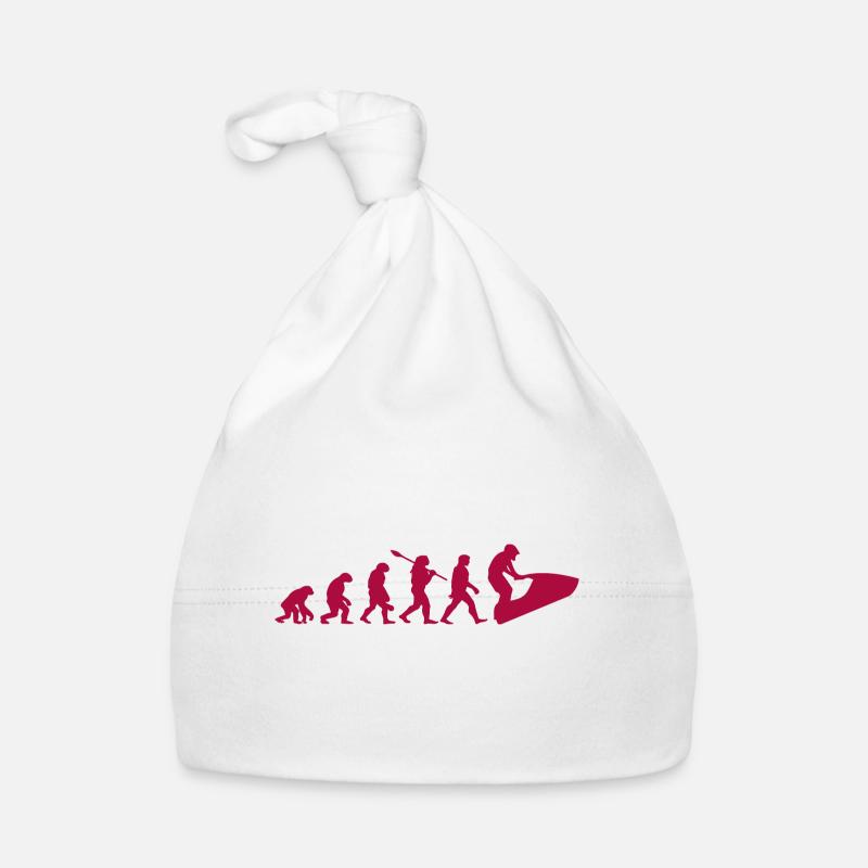 Jetski Evolution Water Sports Jetboot Organic Baby Cap