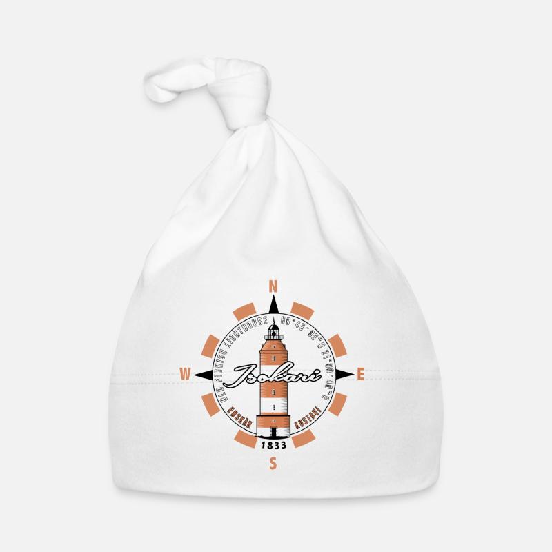 ISOKARI LIGHTHOUSE Compass textiles, gift products Organic Baby Cap