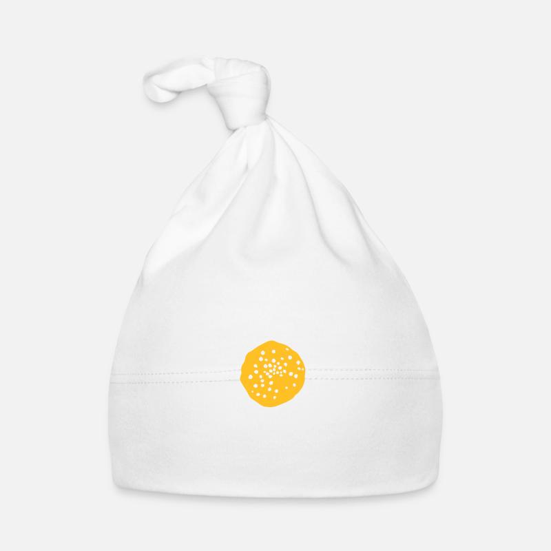 Marguerite - Bonnet bio Bébé - blanc