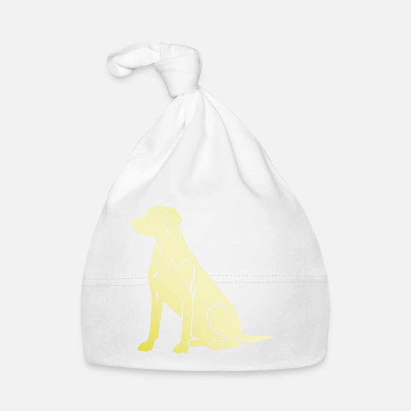 Teckel Teckel Silhouette Chien Silhouette Bonnet bio Bébé