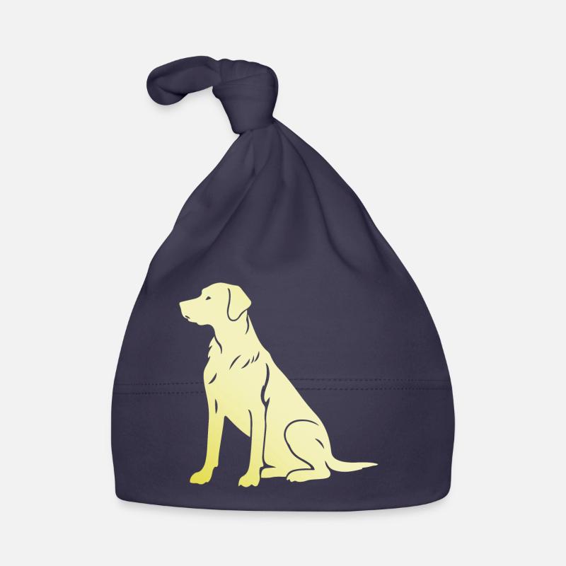 Dachshund Dachshund Silhouette Dog Silhouette Organic Baby Cap