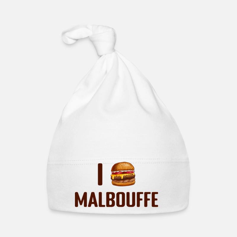 I Love Malbouffe Bonnet bio Bébé