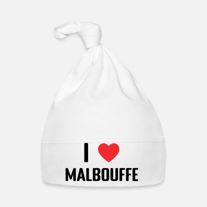 I Love Malbouffe Bonnet bio Bébé
