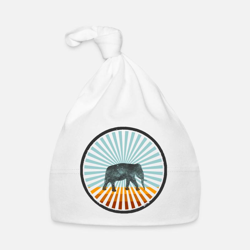 Elefant Baby Bio-Mütze