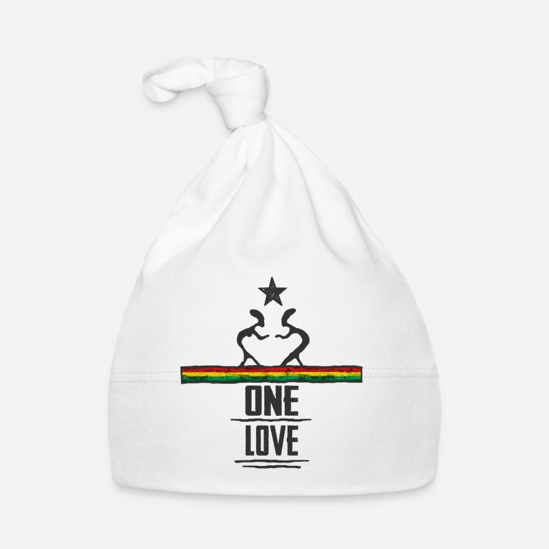 one love reggae Bonnet bio Bébé