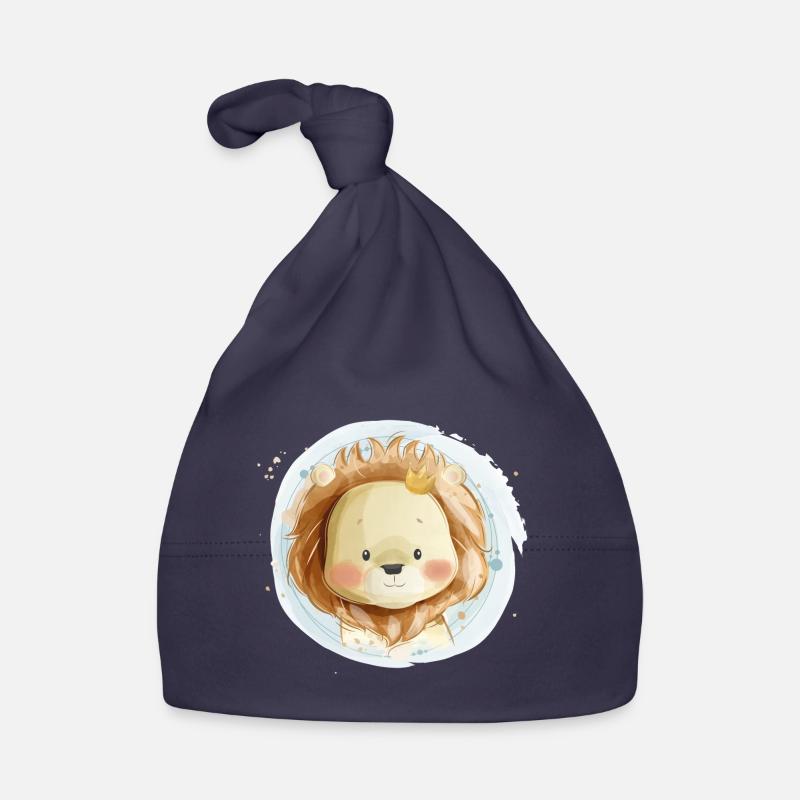Lion Organic Baby Cap
