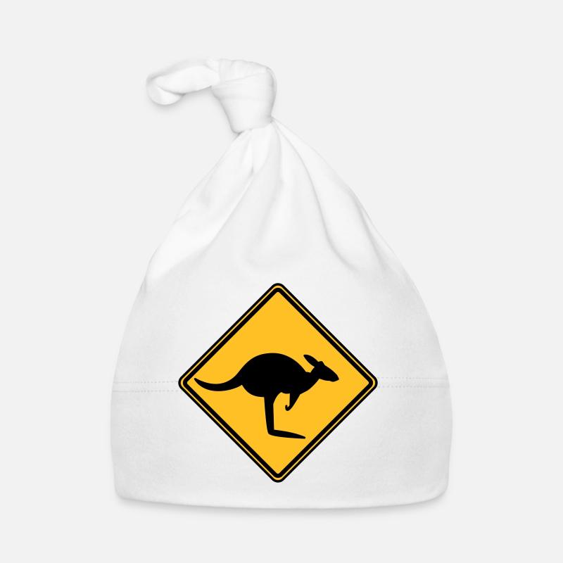 Attention kangourou Bonnet bio Bébé