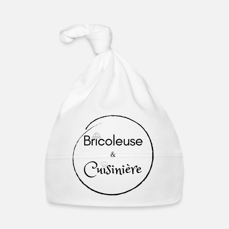 Bricoleuse et cuisinière Bonnet bio Bébé