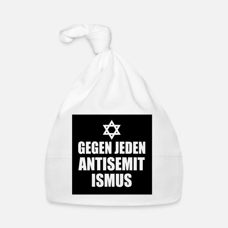 Gegen jeden antisemitismus Baby Bio-Mütze