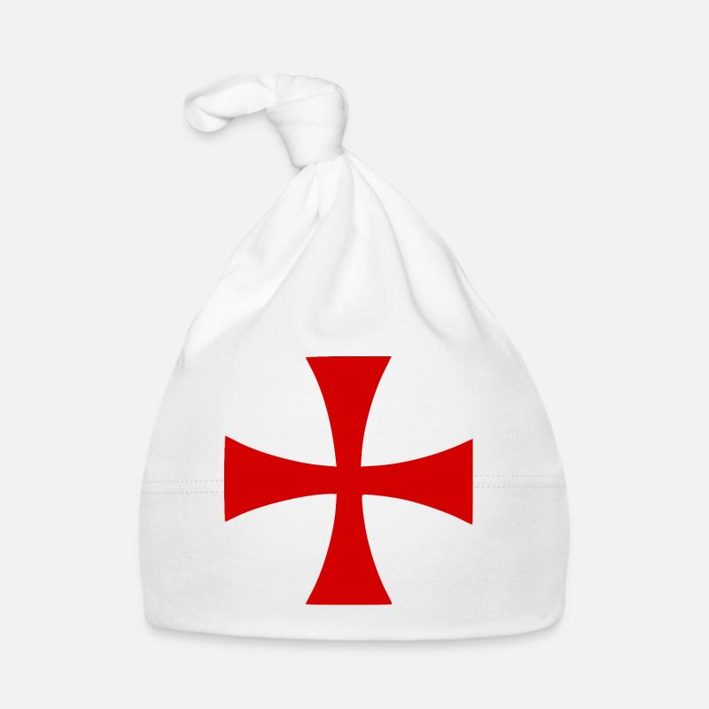 Jerusalem kreuz Jerusalemkreuz Baby Bio-Mütze