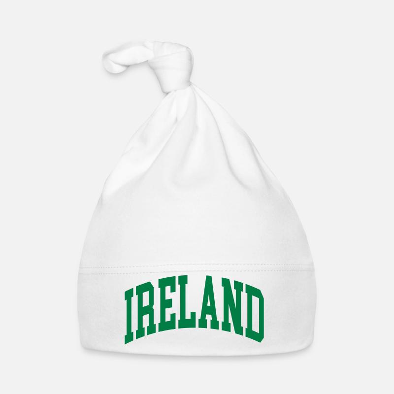 Irlande - Bonnet bio Bébé - blanc