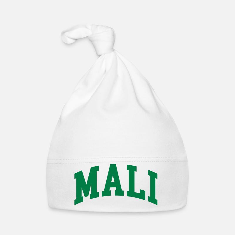 Mali - Bonnet bio Bébé - blanc