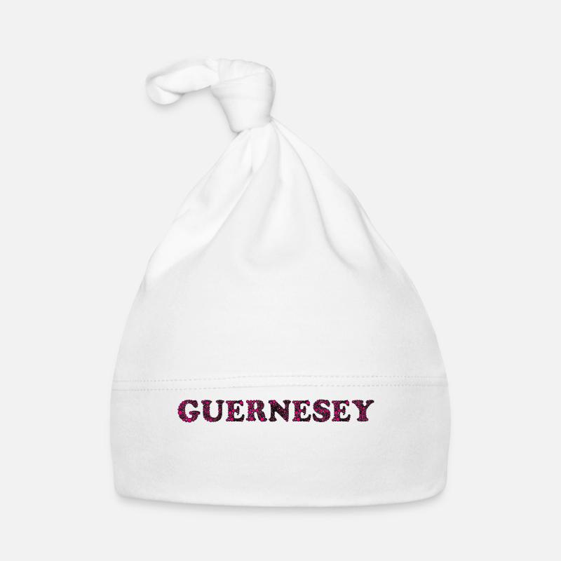 GUERNESEY. ROYAUME-UNI. ANGLETERRE. VOYAGE Bonnet bio Bébé