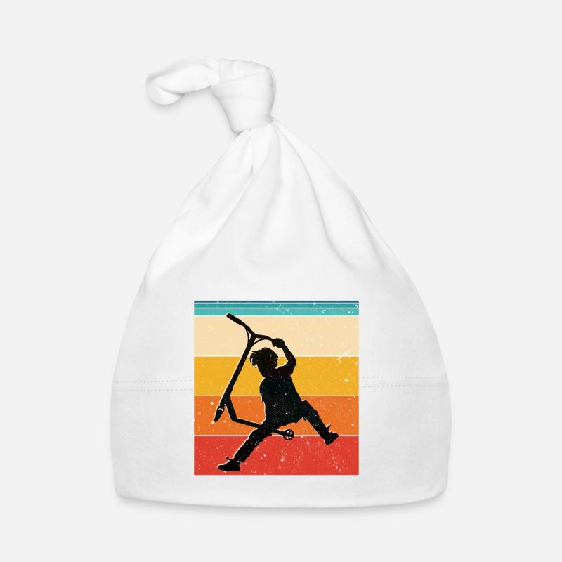 Freestyle-Roller - Baby Bio-Mütze - Weiß