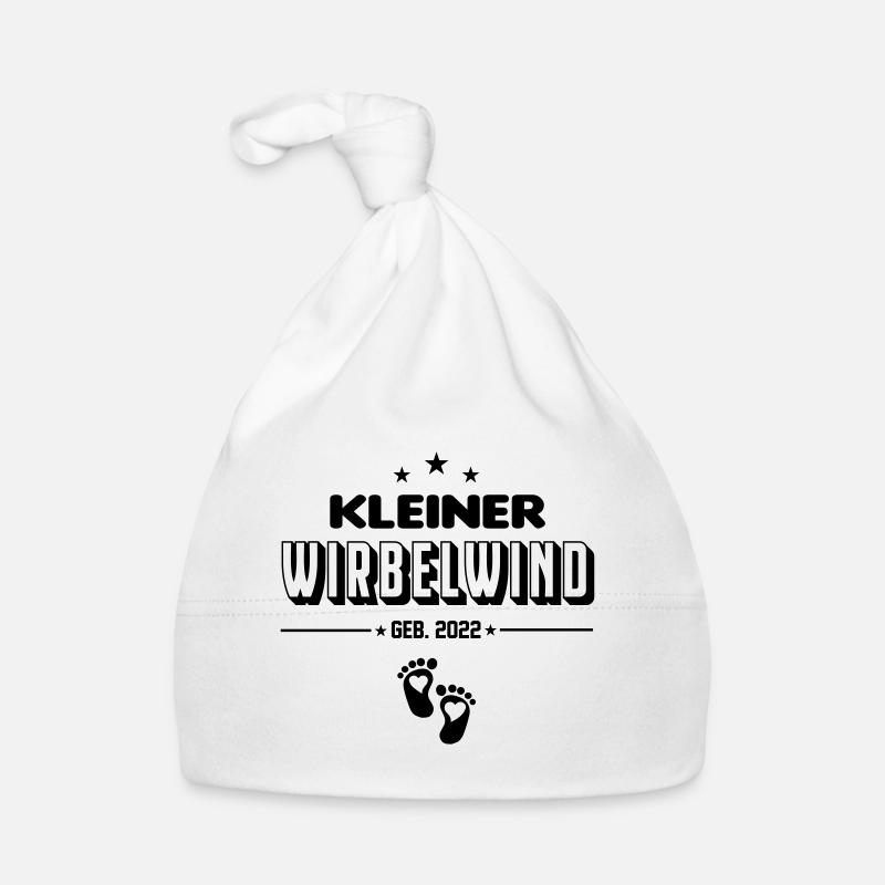 Säugling Baby 2022 Kleiner Wirbelwind Hektisch Baby Bio-Mütze