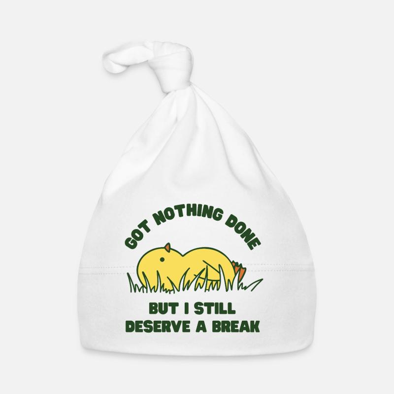 Got Nothing Done Organic Baby Cap
