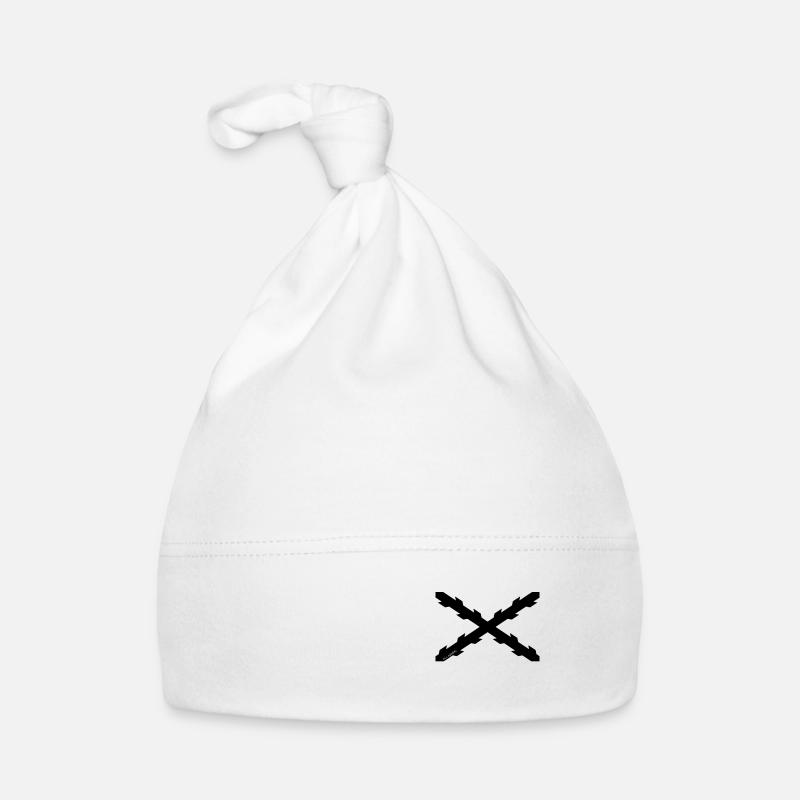 Schwarzer Picaesp Baby Bio-Mütze