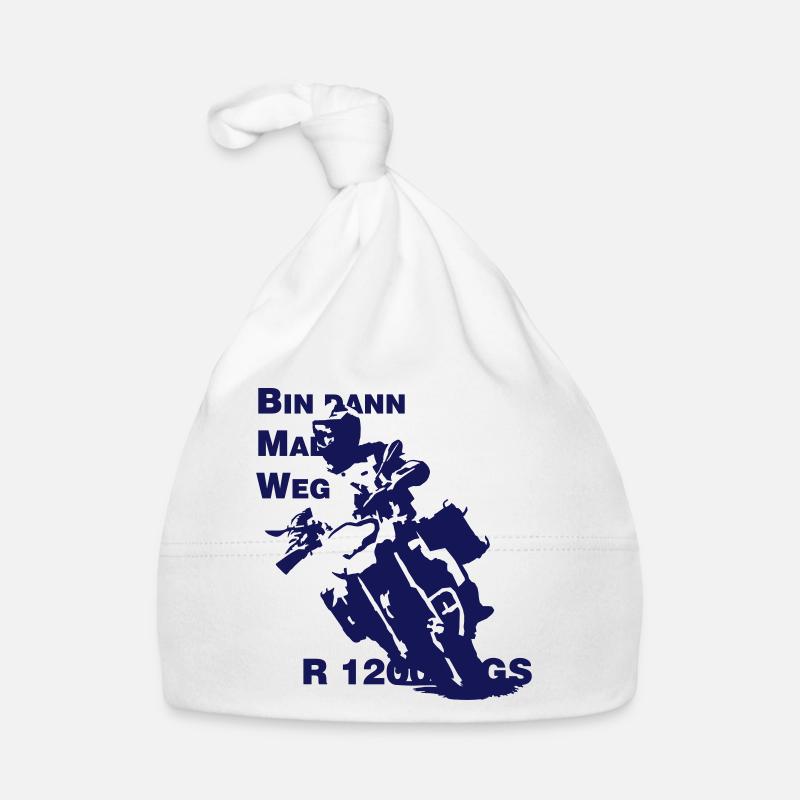 Bin dann Mal Weg Baby Bio-Mütze