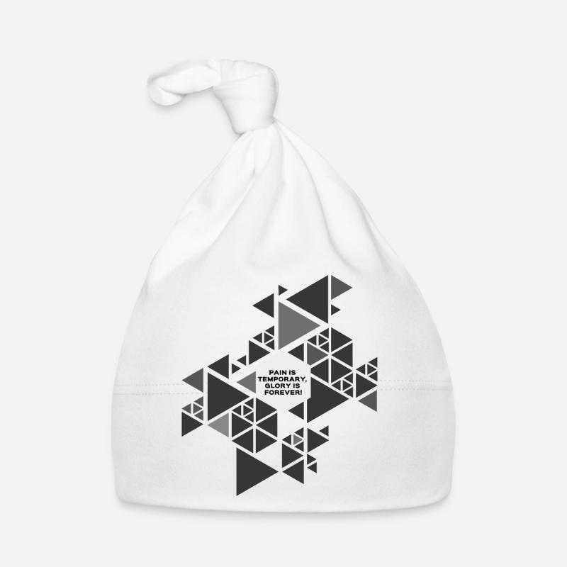 triangles Organic Baby Cap