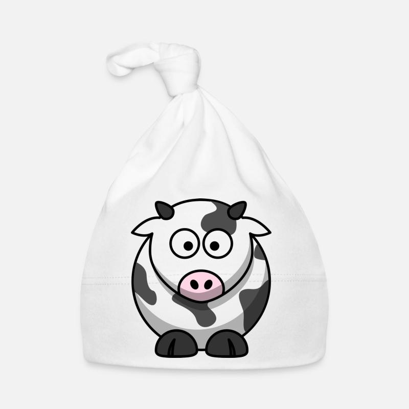 Kuh Baby Bio-Mütze