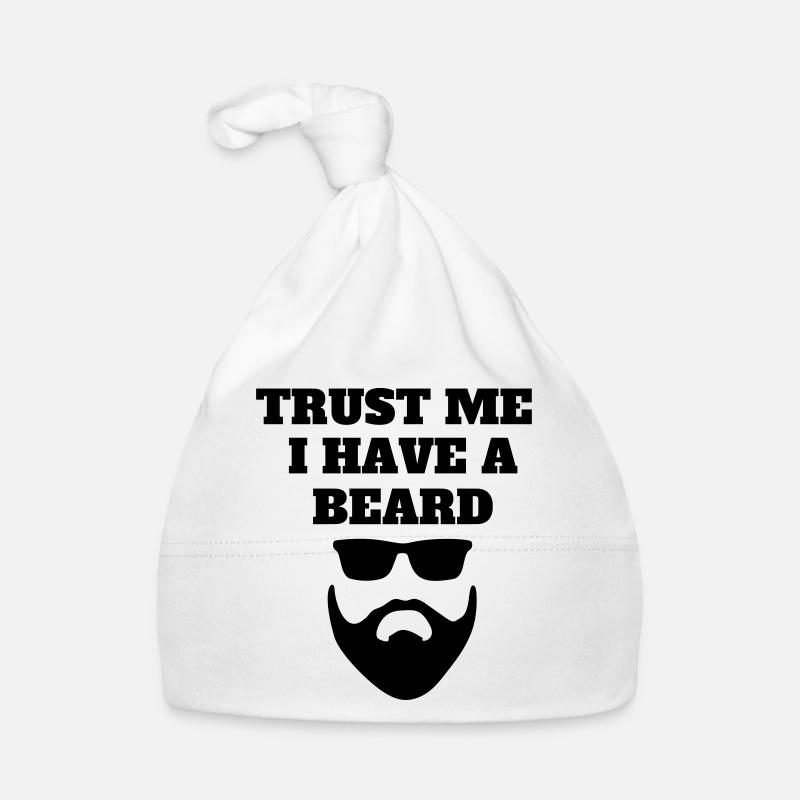 trust me i have a beard Baby Bio-Mütze