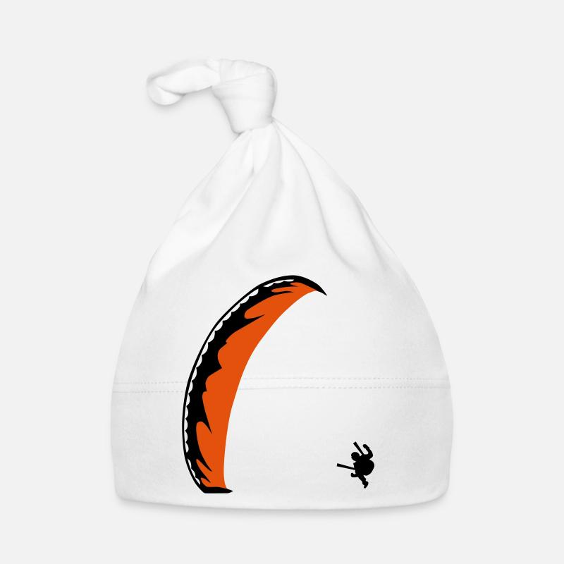 Parapente - Bonnet bio Bébé - blanc